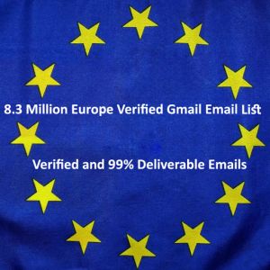 8.3M Europe Gmail Email Database (99% Deliverable Emails)